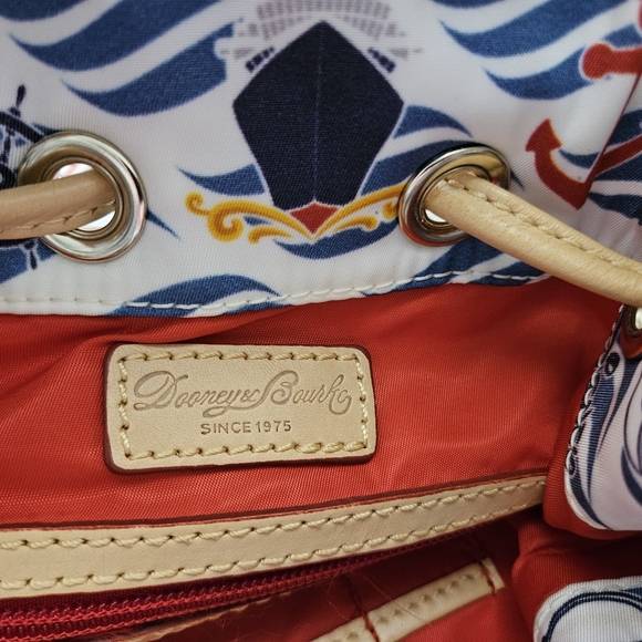 Disney Cruise Line Wave Drawstring Backpack by Dooney & Bourke - Picture 6 of 8